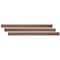 Ackland 0.75 in. T x 94 in. L x 0.63 in. W Hidden Hickory Luxury Vinyl Flooring Trim Quarter Round AKVTVHIHI-QR - alternate 1